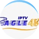 Logo de l'application IPTV EAGLE 4K CODE